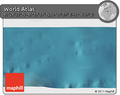 Satellite 3D Map of the Area around 41° 43' 14" N, 30° 40' 29" E