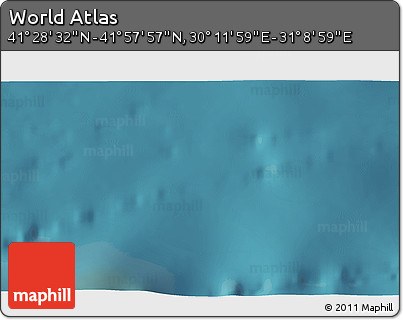 Satellite 3D Map of the Area around 41° 43' 14" N, 30° 40' 29" E