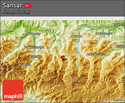 Physical 3D Map of Sansar