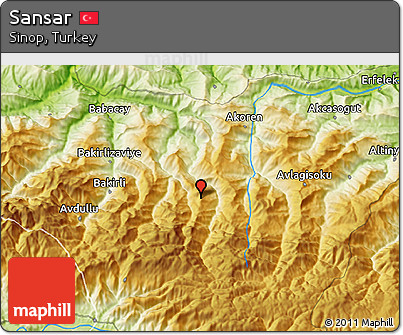 Physical 3D Map of Sansar