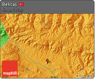Political Map of Bektaş