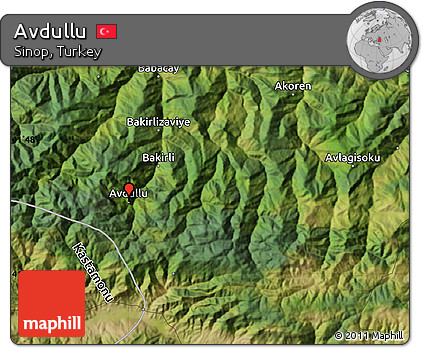 Satellite Map of Avdullu