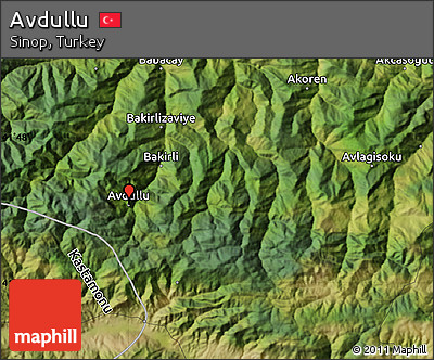 Satellite Map of Avdullu