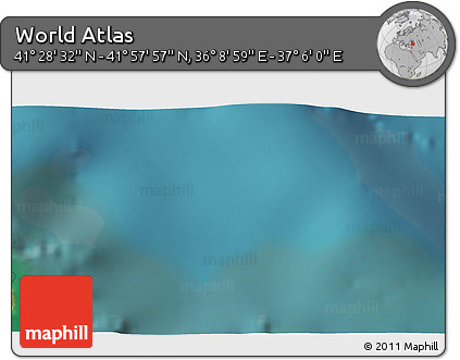 Satellite 3D Map of the Area around 41° 43' 14" N, 36° 37' 30" E