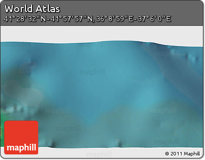 Satellite 3D Map of the Area around 41° 43' 14" N, 36° 37' 30" E