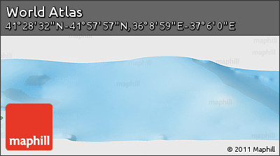 Physical Panoramic Map of the Area around 41° 43' 14" N, 36° 37' 30" E