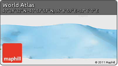 Physical Panoramic Map of the Area around 41° 43' 14" N, 36° 37' 30" E