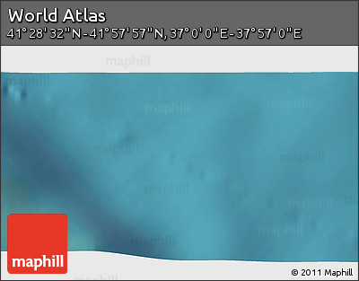 Satellite 3D Map of the Area around 41° 43' 14" N, 37° 28' 30" E