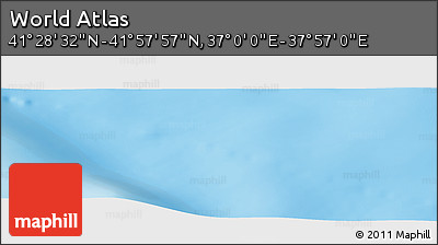 Physical Panoramic Map of the Area around 41° 43' 14" N, 37° 28' 30" E