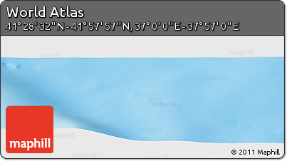 Physical Panoramic Map of the Area around 41° 43' 14" N, 37° 28' 30" E