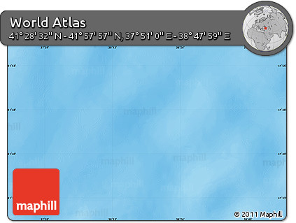 Physical Map of the Area around 41° 43' 14" N, 38° 19' 30" E