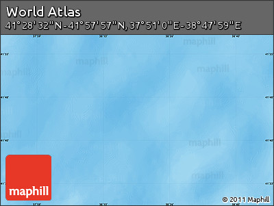 Physical Map of the Area around 41° 43' 14" N, 38° 19' 30" E