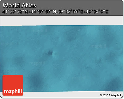 Satellite 3D Map of the Area around 41° 43' 14" N, 40° 1' 29" E
