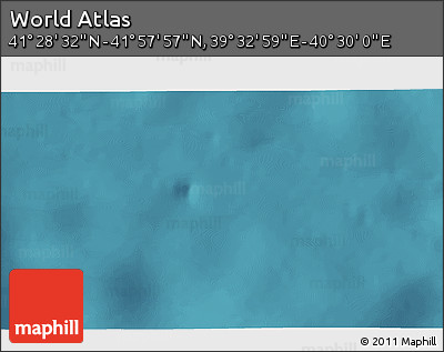 Satellite 3D Map of the Area around 41° 43' 14" N, 40° 1' 29" E