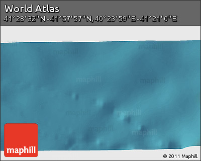 Satellite 3D Map of the Area around 41° 43' 14" N, 40° 52' 30" E
