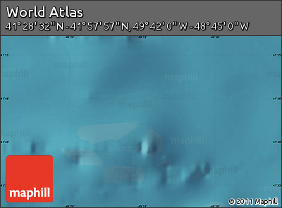Satellite Map of the Area around 41° 43' 14" N, 49° 13' 30" W