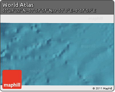 Satellite 3D Map of the Area around 41° 43' 14" N, 4° 19' 30" E