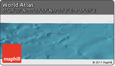 Satellite Panoramic Map of the Area around 41° 43' 14" N, 4° 19' 30" E