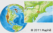 Physical Location Map of Mettacahonts