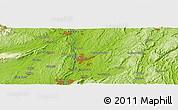 Physical Panoramic Map of Mettacahonts