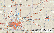Shaded Relief Map of Camp Dodge