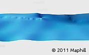 Physical Panoramic Map of the area around 41° 25' 39" S, 100° 13' 29" W