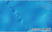 Physical Map of the area around 41° 25' 39" S, 120° 46' 30" E