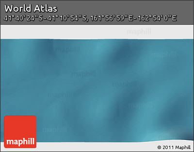 Satellite 3D Map of the Area around 41° 25' 39" S, 162° 25' 30" E