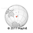 Outline Map of the Area around 41° 25' 39" S, 167° 31' 30" E, rectangular outline