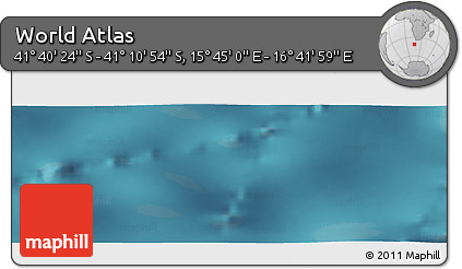 Satellite Panoramic Map of the Area around 41° 25' 39" S, 16° 13' 30" E