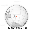 Outline Map of the Area around 41° 25' 39" S, 172° 28' 29" W, rectangular outline