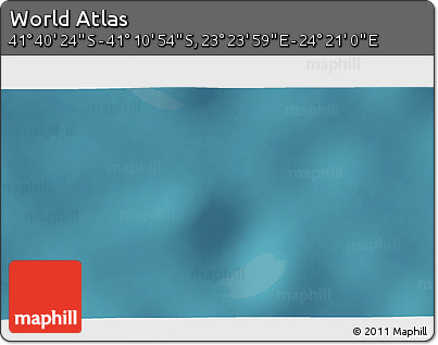 Satellite 3D Map of the Area around 41° 25' 39" S, 23° 52' 30" E