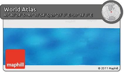 Physical Panoramic Map of the Area around 41° 25' 39" S, 29° 49' 30" E