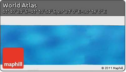 Physical Panoramic Map of the Area around 41° 25' 39" S, 29° 49' 30" E
