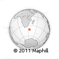 Outline Map of the Area around 41° 25' 39" S, 35° 46' 29" E, rectangular outline