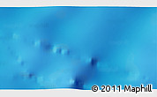 Physical 3D Map of the area around 41° 25' 39" S, 36° 37' 30" E