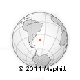Outline Map of the Area around 41° 25' 39" S, 41° 34' 30" W, rectangular outline