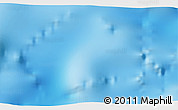 Physical 3D Map of the area around 41° 25' 39" S, 43° 25' 29" E