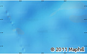 Physical Map of the area around 41° 25' 39" S, 49° 22' 30" E
