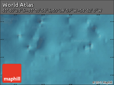 Satellite Map of the Area around 41° 25' 39" S, 55° 10' 29" W