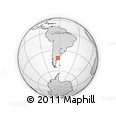 Outline Map of the Area around 41° 25' 39" S, 62° 49' 30" W, rectangular outline