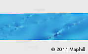 Physical Panoramic Map of the area around 41° 25' 39" S, 72° 19' 29" E