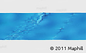 Physical Panoramic Map of the area around 41° 51' 59" S, 108° 52' 30" E