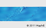 Shaded Relief Panoramic Map of the area around 41° 51' 59" S, 108° 52' 30" E