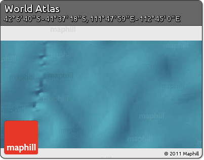 Satellite 3D Map of the Area around 41° 51' 59" S, 112° 16' 30" E