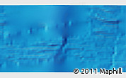 Physical 3D Map of the area around 41° 51' 59" S, 127° 34' 30" E