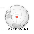 Where is the area around 41° 51' 59" S, 175° 1' 30" W located? Outline Map of the Area around 41° 51' 59" S, 175° 1' 30" W, rectangular outline