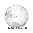 Outline Map of the Area around 41° 51' 59" S, 176° 43' 29" W, rectangular outline