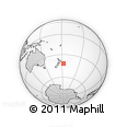 Outline Map of the Area around 41° 51' 59" S, 177° 34' 29" W, rectangular outline