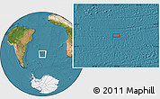 Satellite Location Map of the area around 41° 51' 59" S, 24° 34' 30" W